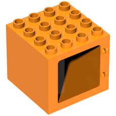 Duplo Building Door Frame 4 x 4 x 3 (11345)