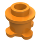 Belville / Scala, Brick Round 1 x 1 x 2/3 Round