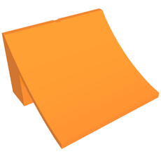 Brick Curved 8 x 8 x 4, Ramp (75538)