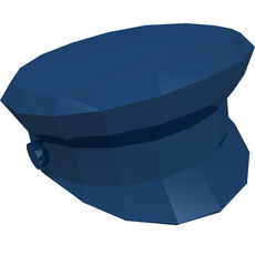 Hat, Captain's Cap [Plain] (12895)
