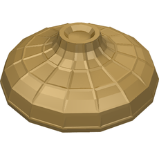 Hat Conical Asian with Raised Center (26007)