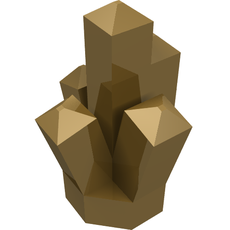 Rock 1 x 1 Crystal 5 Point (30385)