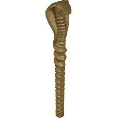 Weapon Staff with Snake Head (Pharaoh) (90390)