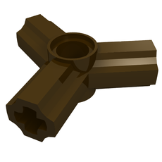 Technic Axle and Pin Connector Angled Triple [120° Offset] (10288)
