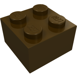 LEGO part LDraw render in color 308 - Dark Brown LEGO part LDraw render in color 308 - Dark Brown