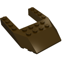 Brick Wedged, Sloped 6 x 8 Cutout (32084)