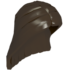 Hair Long and Straight, Center Parted (41612)