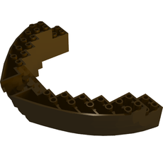 Boat Hull Section, Brick 16 x 10 x 3 (64645)