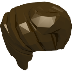Hair Swept Back with Forelock (98371)