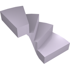 Stairs, Left 6 x 6 x 4 (28466)