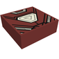 Tile 1 x 1 with Iron Man Armour, Hexagonal Arc Reactor print