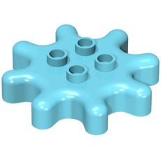 Duplo Gear 4 x 4 - 8 Tooth (26832)