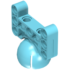 Technic Beam 3 x 5 with Ball And Castor Joint (39370)