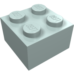 LEGO part LDraw render in color 323 - Light Aqua LEGO part LDraw render in color 323 - Light Aqua