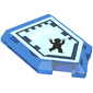 Tile Special 2 x 3 Pentagonal with Nexo Power Shield Print - Air Portal