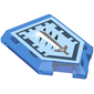 Tile Special 2 x 3 Pentagonal with Nexo Power Shield Print - Titanium Sword