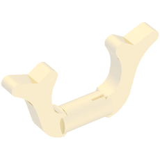 Headwear Accessory Horn to Clip to Helmet (Samurai) (71591)