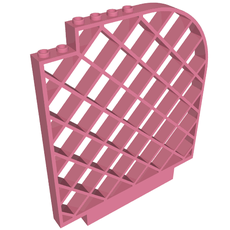 Belville, Wall, Lattice 12 x 1 x 12 Curved (6166)