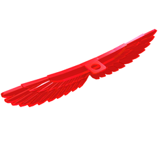 Minifig Neckwear Wings (Mummy) [Plain] (93250)