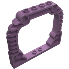 Brick Arch 1 x 8 x 6 with Pin Holes (Portal) (30528)
