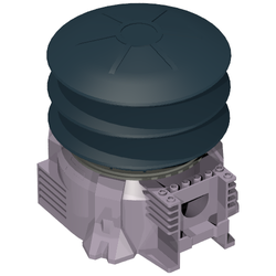 Launcher, Aero Tube Air Pump 16 x 14 x 13 [Complete Assembly]
