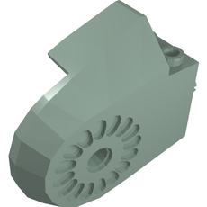 Animal / Creature Body Part, Dinosaur Body Quarter with Pins [Plain] (40374)