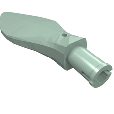 Animal Body Part, Dinosaur / Whale Flipper with Pin (40386)