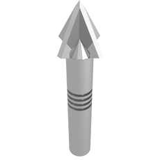 Weapon Harpoon [4 Grooves on Shaft] (57467)