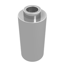 Brick Round 1 x 1 diameter Tube with 90 Degree Elbow (2 x 2 x 1)