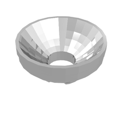 Dish 2 x 2 x 2/3 Light Reflector