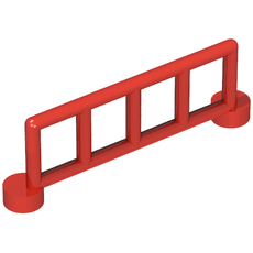 Duplo Fence / Rail 1 x 6 with 5 Rails (2214)