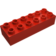 Duplo Brick 2 x 6 (2300)