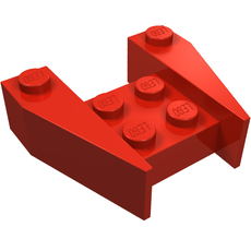 Brick Wedged 3 x 4 [No Stud Notches] (2399)