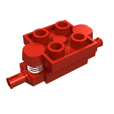 Wheel Holder, Sprung 2 x 2 (2484c01)