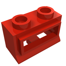 Window 1 x 2 x 1, Short Lip [no Glass] (27)