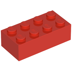 LEGO Parts and Pieces Brick x200 2x3 Orange Bright Orange