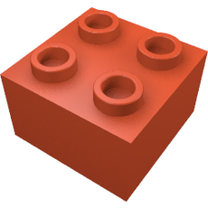 Brick 2 x 2 without Inside Ridges (3003a)