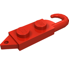 Hook, Plate 1 x 2 with Crane Hook Right (3127b)