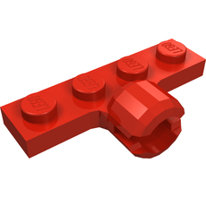 Plate Special 1 x 4 with Towball Socket, Long, 2 Slots (3183a)