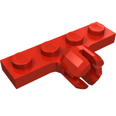 Plate Special 1 x 4 with Towball Socket, Long, 4 Slots (3183b)