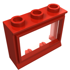 Window 1 x 3 x 2 Classic with Short Sill [Complete] (31cc01)