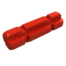 Technic Axle 2 Notched (32062)