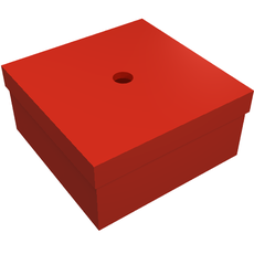 Box 3.5 x 3.5 x 1.3 with Hinged Lid (33031)