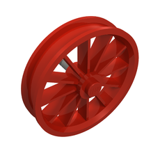 Wheel Spoked Large (35)
