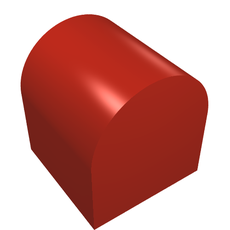 Duplo Brick 2 x 2 x 2 Curved Top (3664)