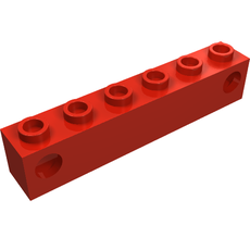 Light Prism Brick, Train, 1 x 6 Holder (4170)