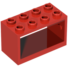 String Reel 2 x 4 x 2 Holder With Open Studs (4209b)