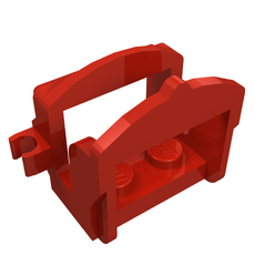 Animal / Creature Accessory, Saddle [One Clip] (4491a)