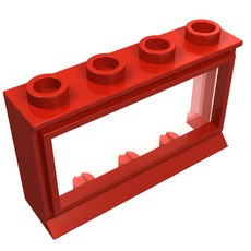 Window 1 x 4 x 2 Classic with Long Sill [Complete] (453bc01)