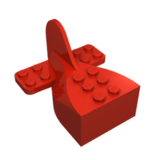 Fabuland Airplane Tail (4612)
